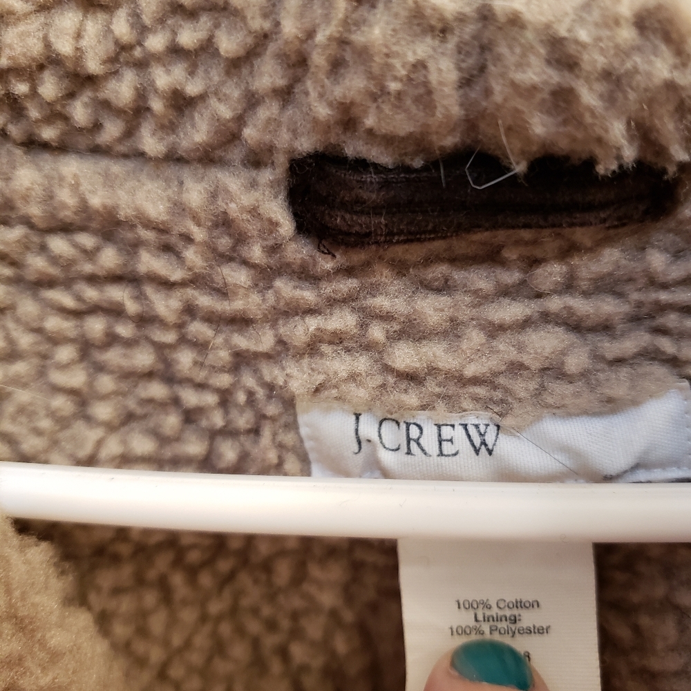 Vintage jcrew warm cotton, corduroy winter jacket